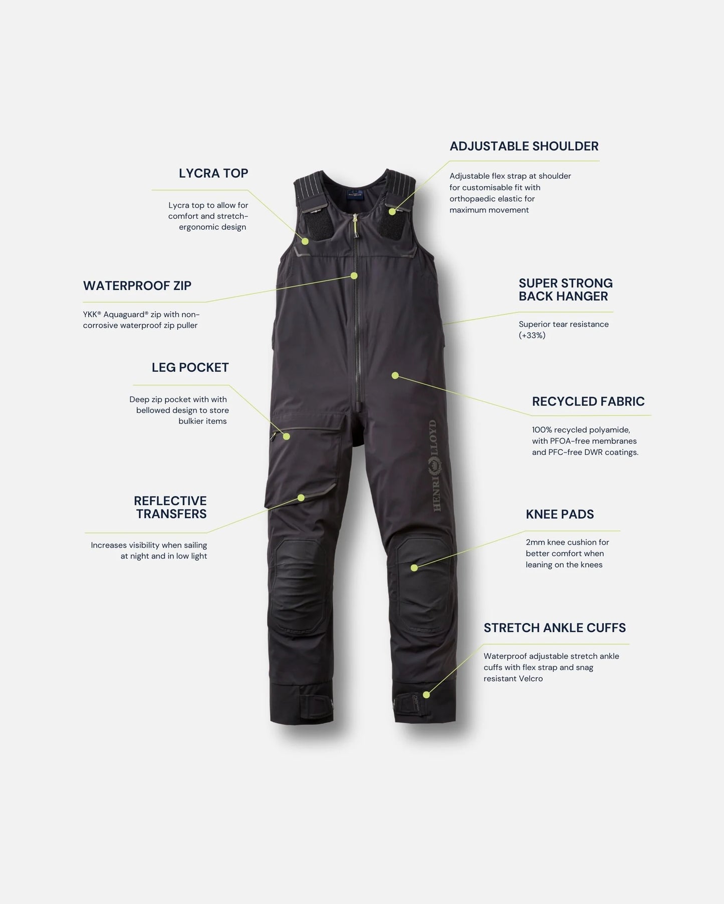 Men's Dynamic Salopettes